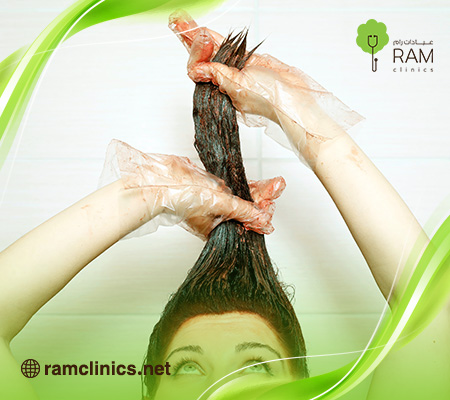 ازالة صبغة الشعر من الجلد