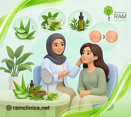 علاج حب الشباب بالأعشاب