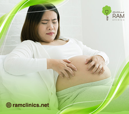 حكة-البطن-في-الشهر-التاسع