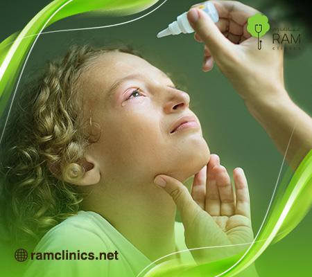 علاج-رمد-العين-للأطفال