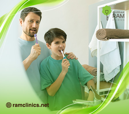 تنظيف-الأسنان-بالفرشاة