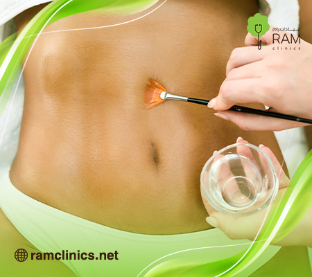 وضع-زيت-الزيتون-على-السرة